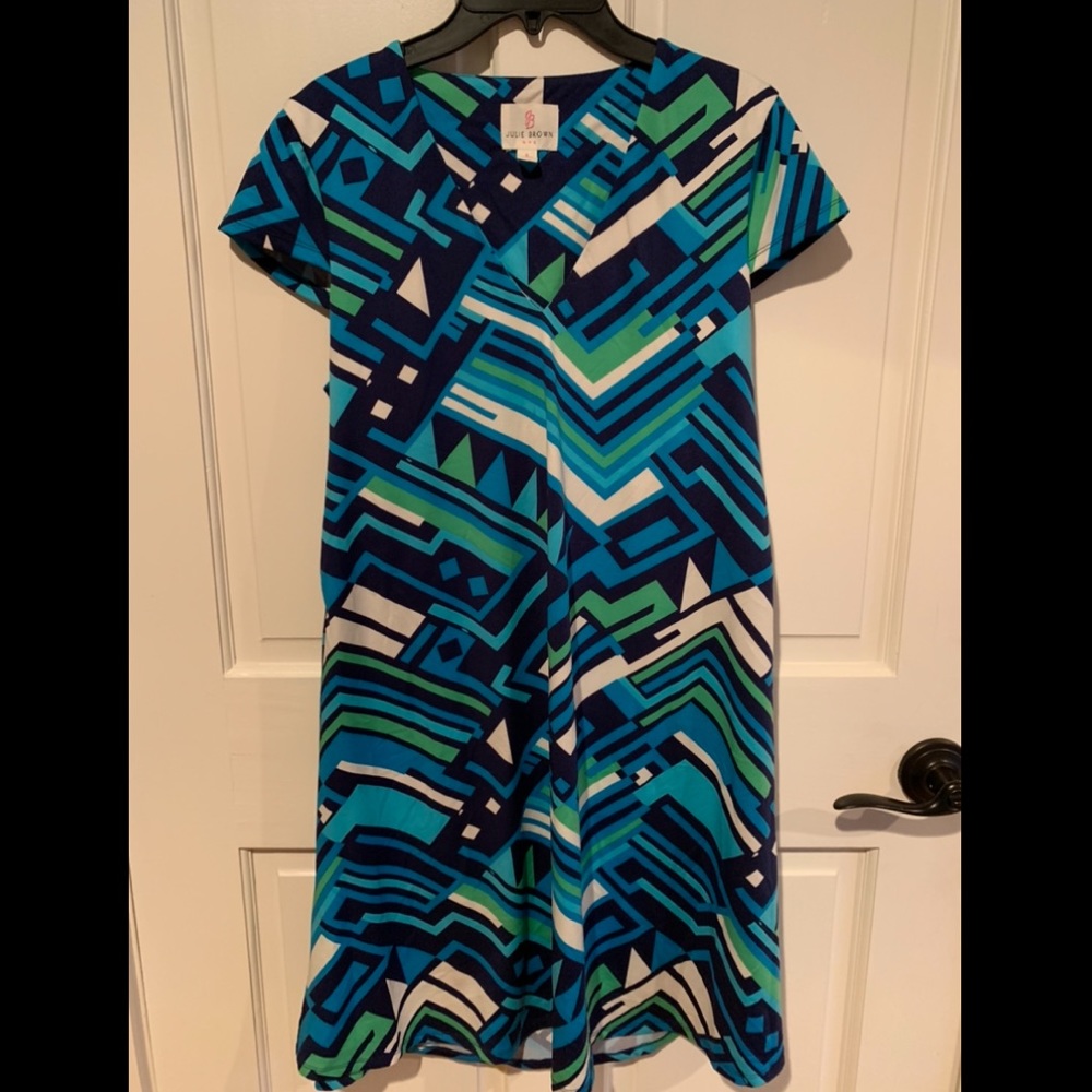 Julie Brown Geometric Dress